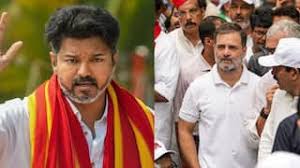 ராகுல் காந்தி உட்பட நாடாளுமன்ற உறுப்பினர்கள் கைது செய்யப்பட்டதற்கு விஜய் கண்டனம் !